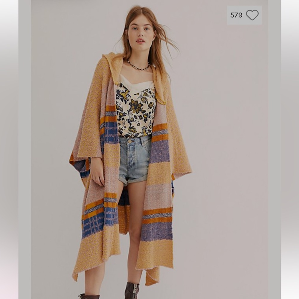 Mercer Hooded kimono